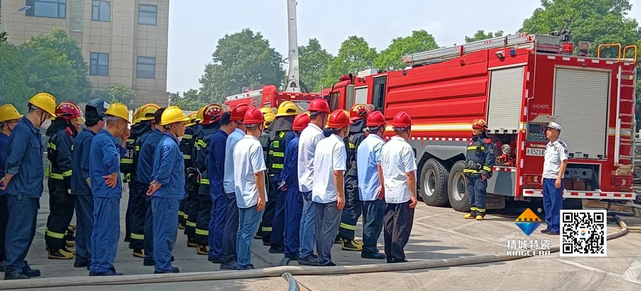 永利集团起劲配合消防联合演练，共筑清静生产防地
