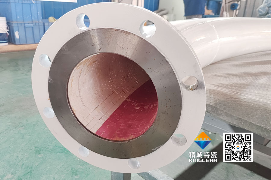 永利集团ZTA陶瓷贴片耐磨管道